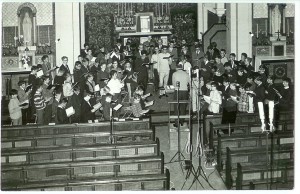3Plaatopname koor Ignatius College juni 1965 klein 300x194